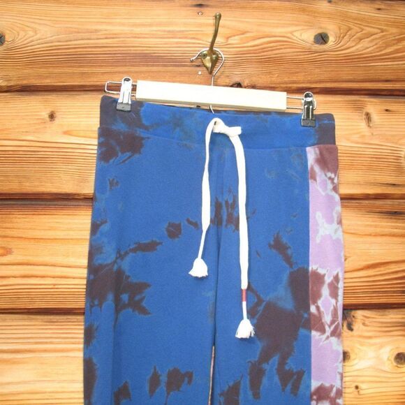 NWOT Wildfox Blue Tie Dye Joggers Pants - Picture 5 of 9